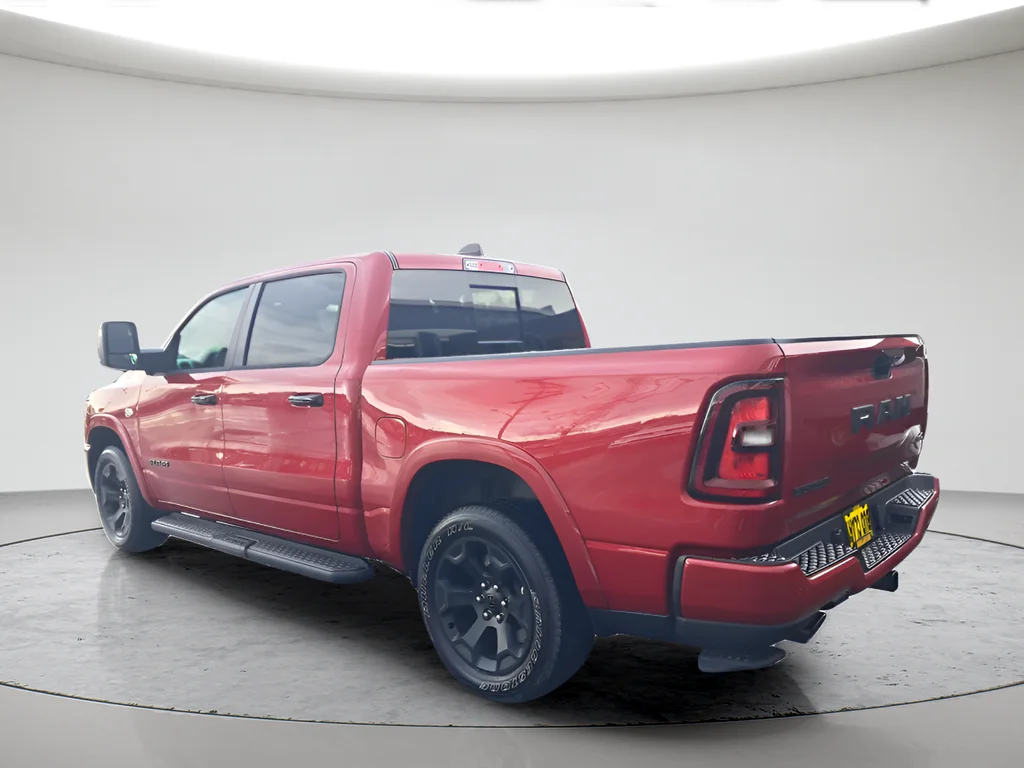 New 2026 Molten Red Pearl-Coat Exterior Paint RAM Big Horn/Lone Star image 3