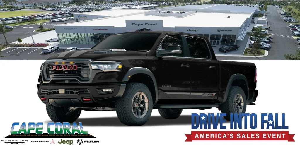 New 2027 Diamond Black Crystal Pearl-Coat Exterior Paint RAM Big Horn image 1