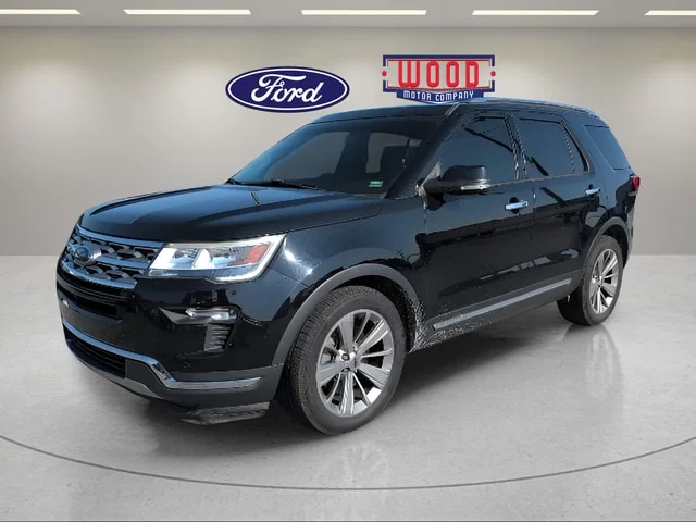 Used 2018 Shadow Black Ford Limited image 7