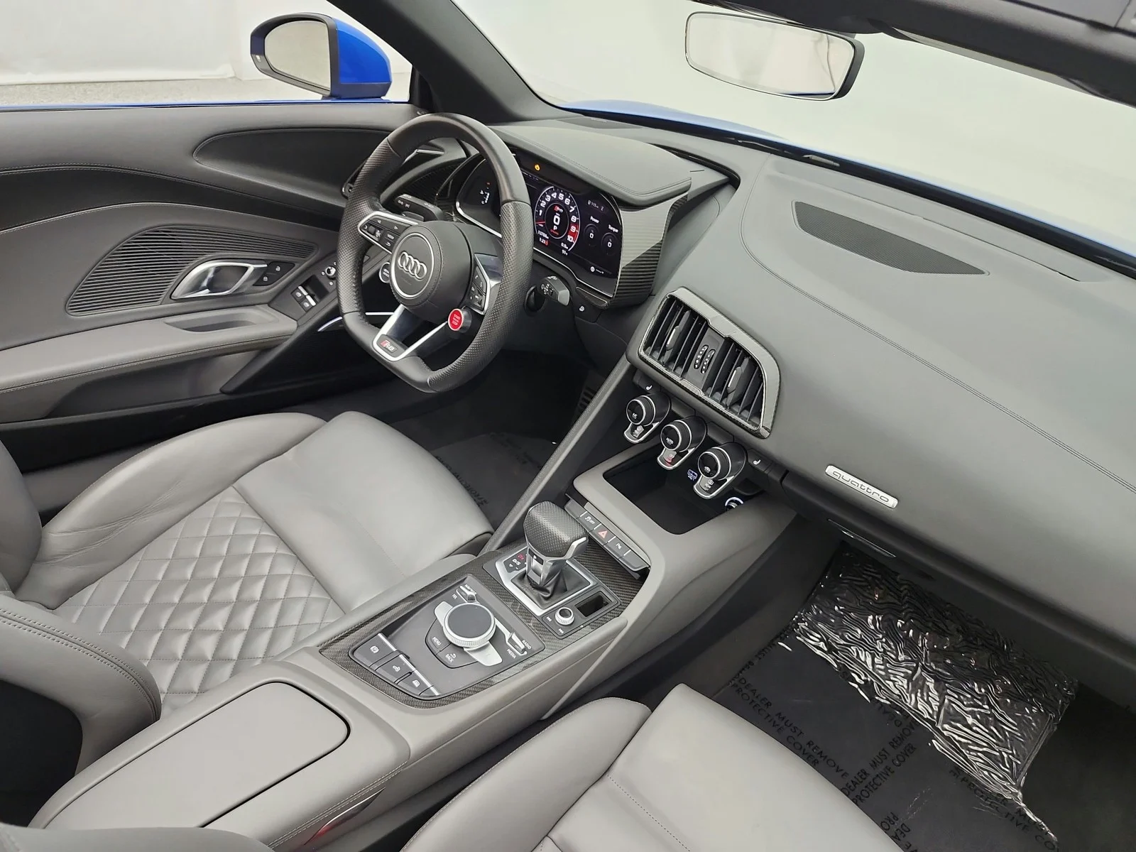 Used 2017 Ara Blue Crystal Effect/Black Roof Audi V10 image 16