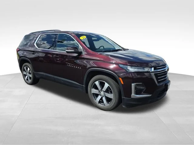 Used 2023 Black Cherry Metallic Chevrolet LT Leather image 7