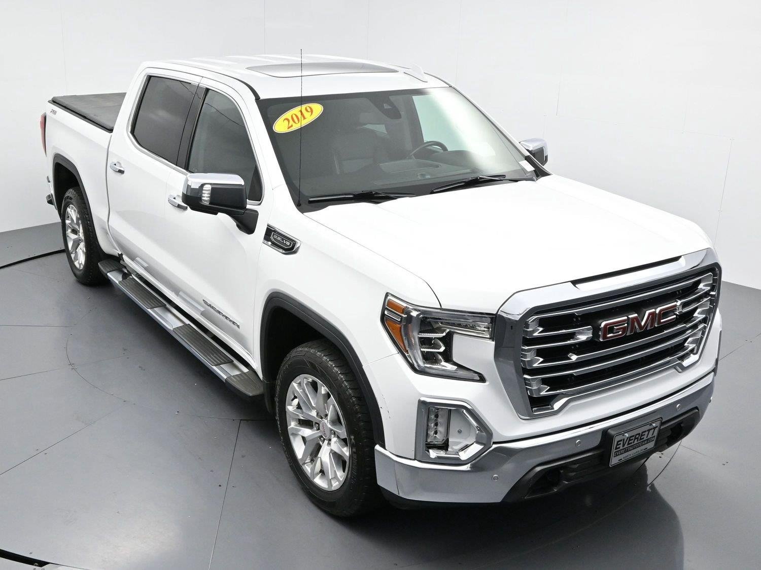 Used 2019 SUMMIT WHITE GMC SLT image 41