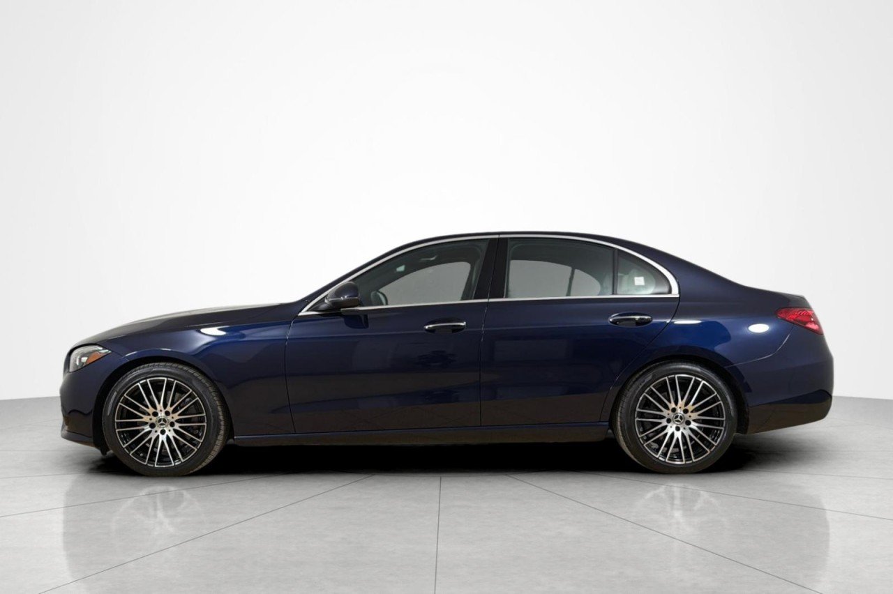 Used 2023 Lunar Blue Metallic Mercedes-Benz C 300 image 2