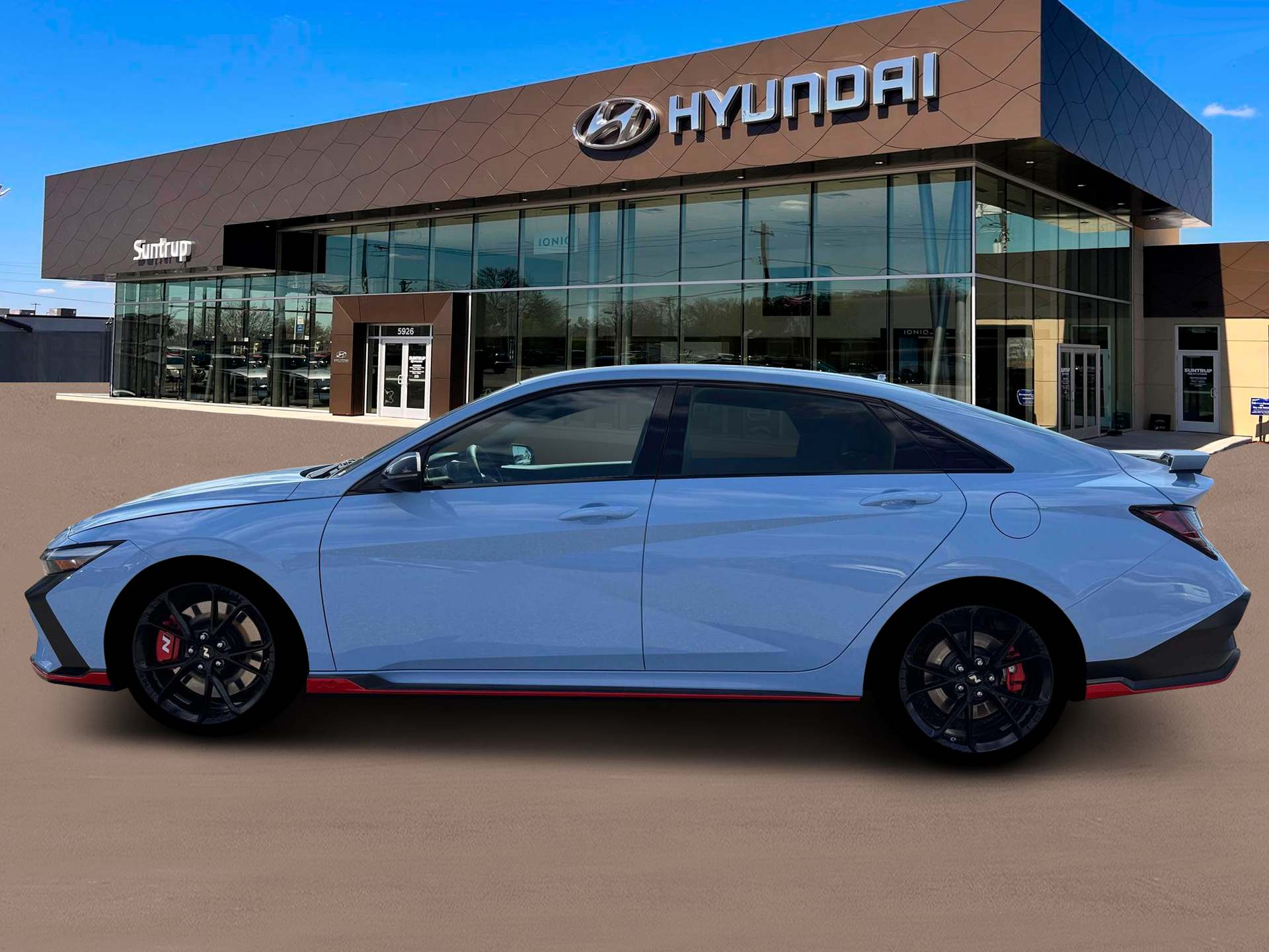 New 2026 Performance Blue Hyundai Sedan image 3