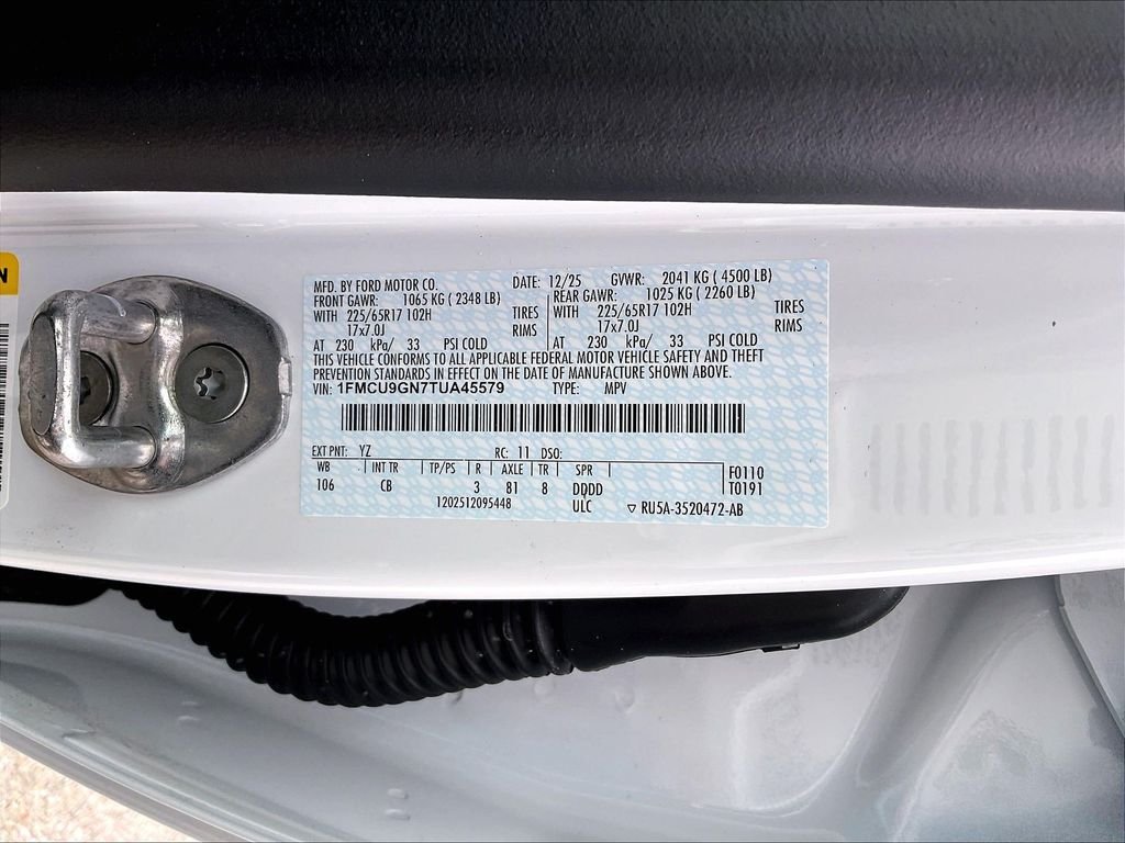 New 2026 Oxford White Ford Active image 16