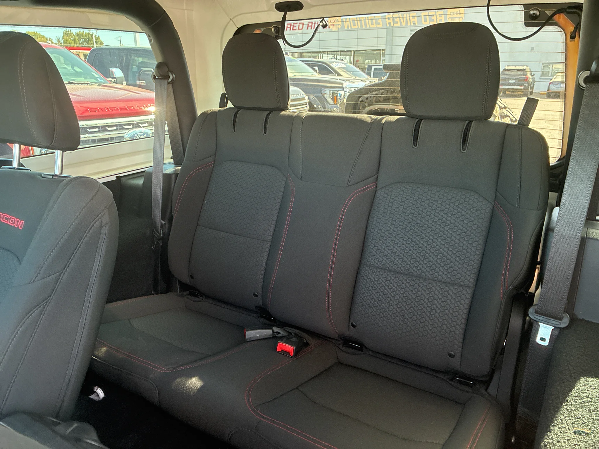 Used 2023 Bright White Clearcoat Jeep Rubicon image 10
