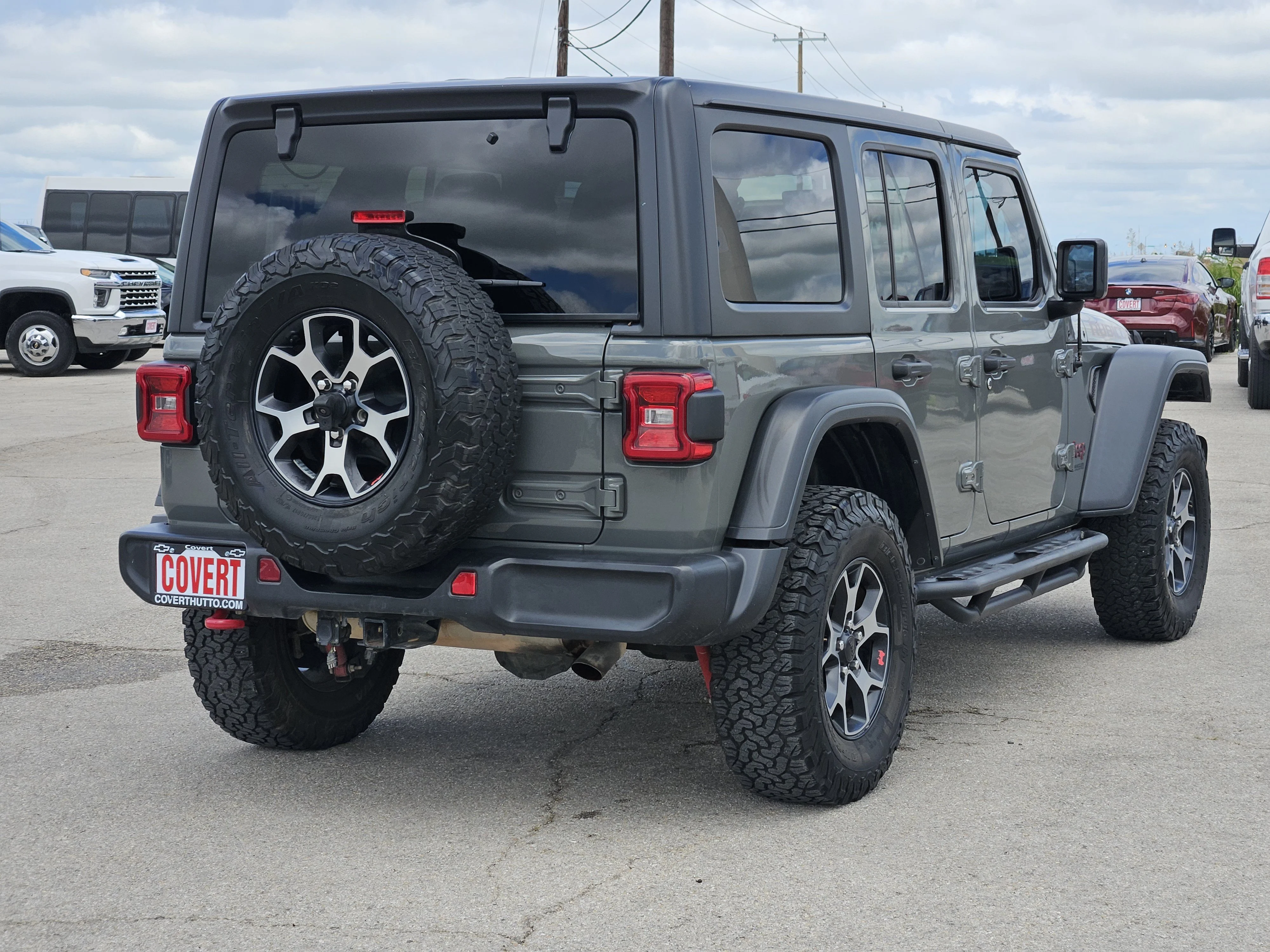 Used 2019 Sting-Gray Clearcoat Jeep Unlimited Rubicon image 5