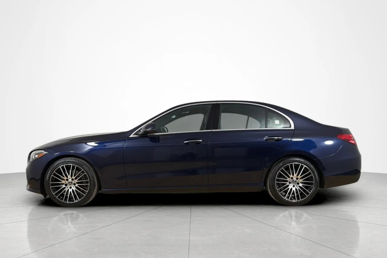Used 2023 Lunar Blue Metallic Mercedes-Benz C 300 image 2