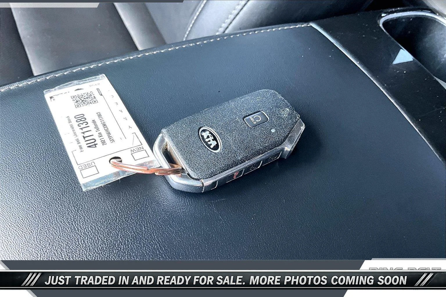 Used 2021 Glacial White Pearl Kia S image 9