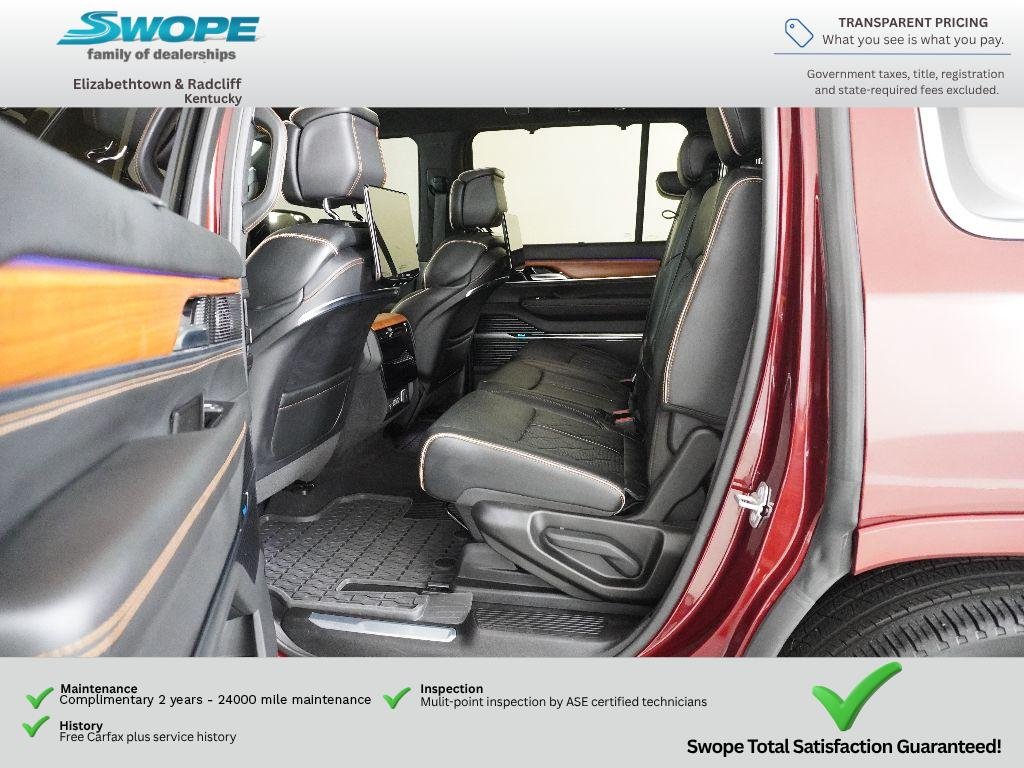 Used 2024 Velvet Red Pearlcoat Jeep Series III image 12
