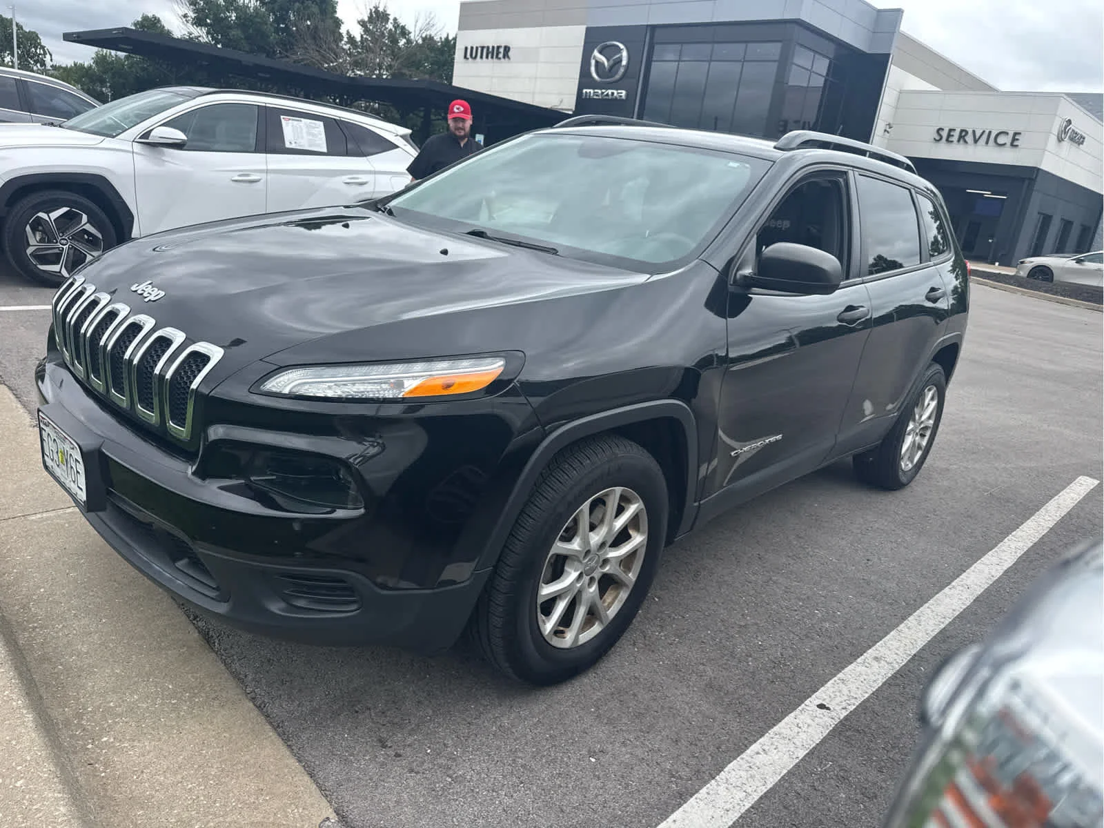 Used 2016 Jeep Cherokee Sport with VIN 1C4PJMAB1GW192975 for sale in Kansas City