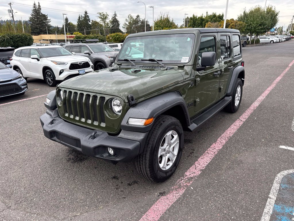 Pre-Owned 2023 Jeep Wrangler Sport S 4D Sport Utility in Portland