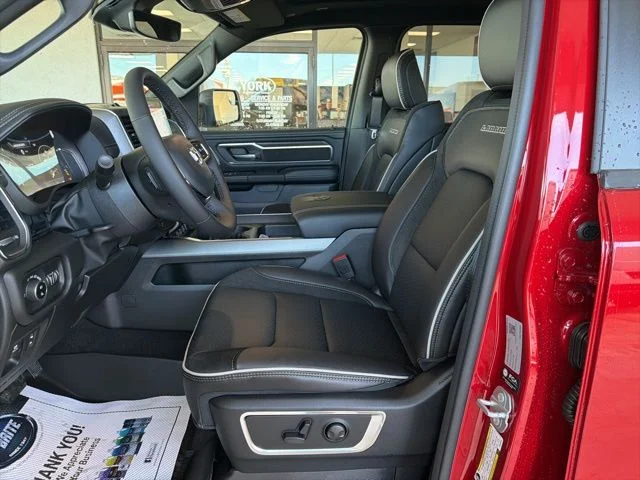 New 2026 Molten Red Pearl-Coat Exterior Paint RAM Laramie image 16