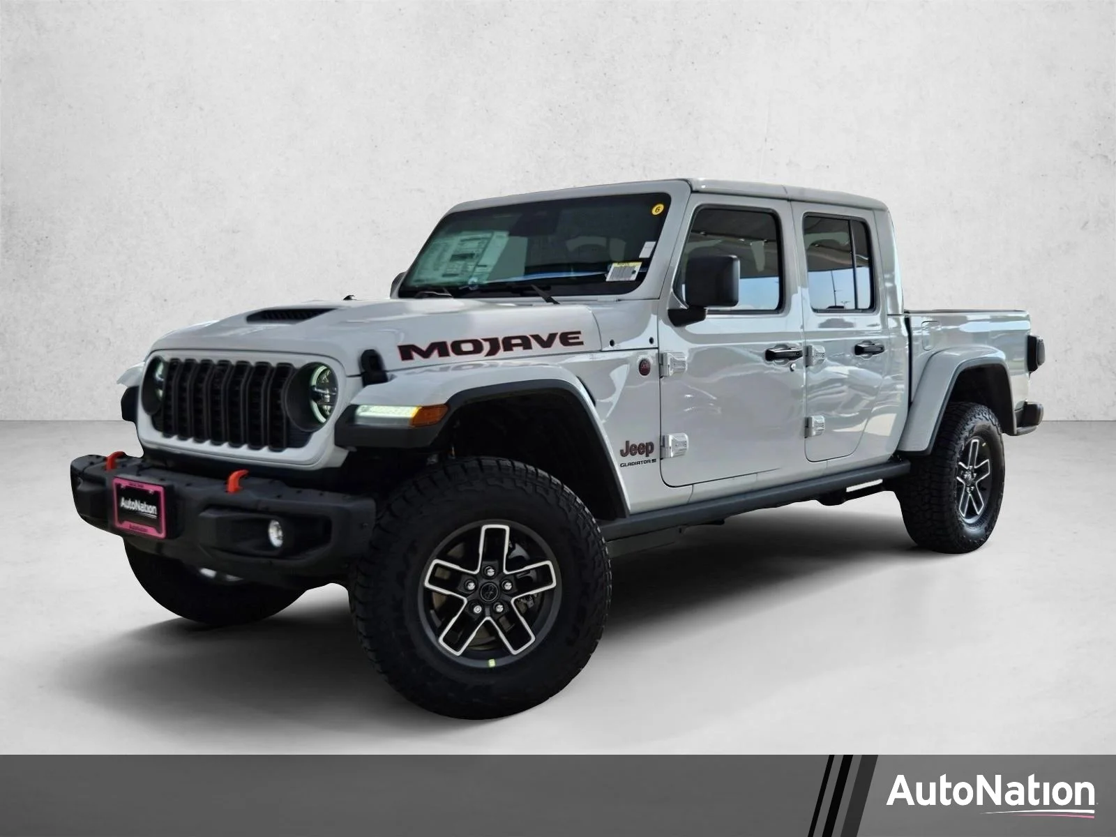New 2026 Bright White Clear-Coat Exterior Paint Jeep Mojave X image 1