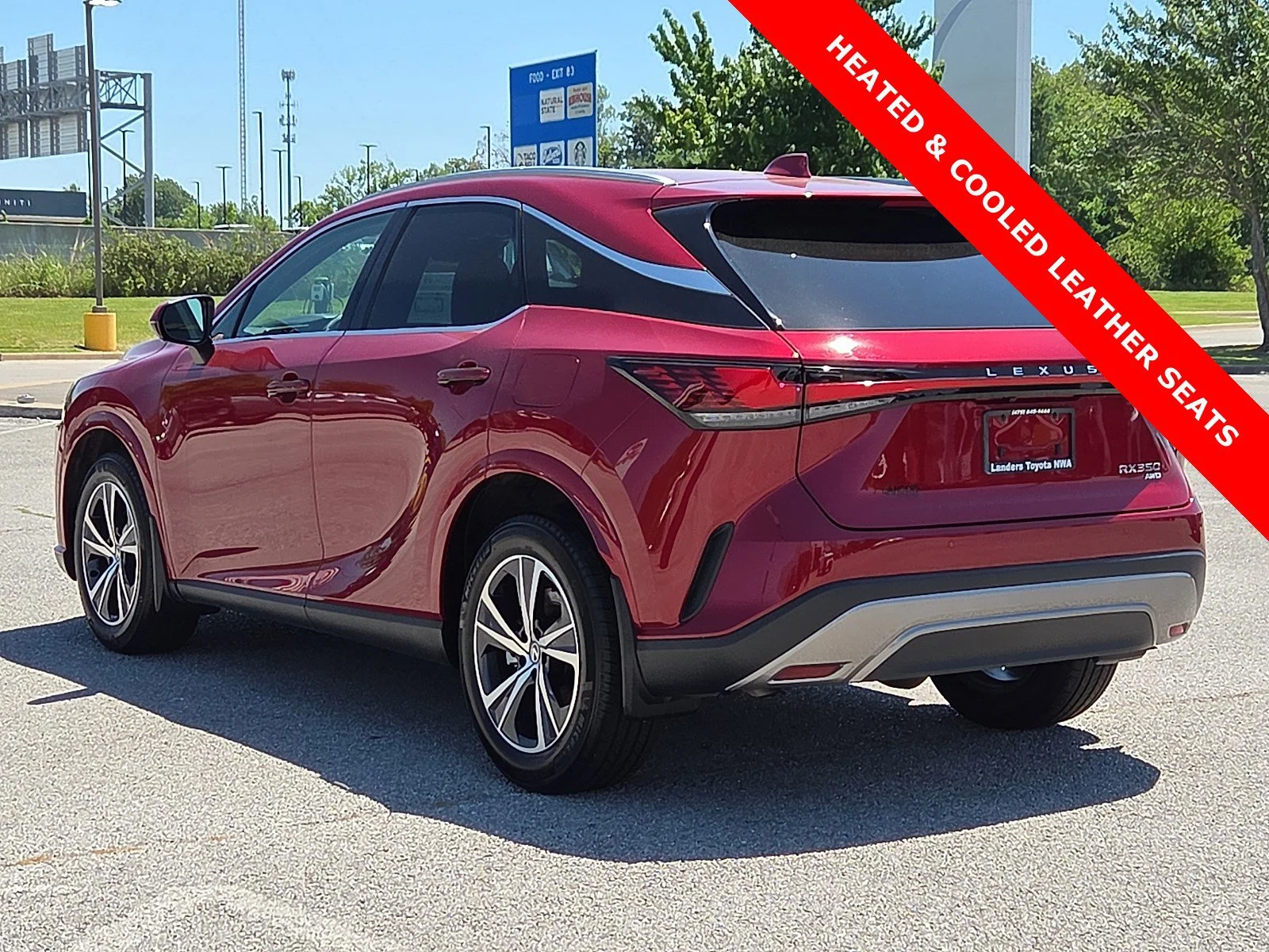 Used 2025 Matador Red Mica Lexus RX 350 Premium image 4