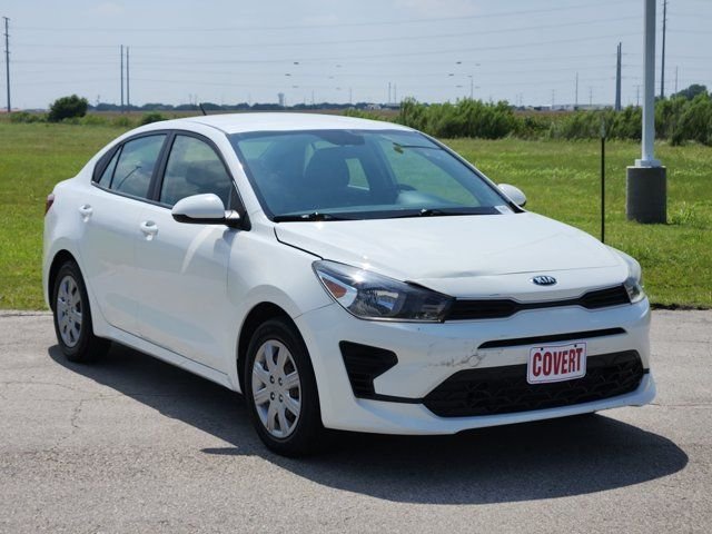 Used 2021 White Kia LX image 3