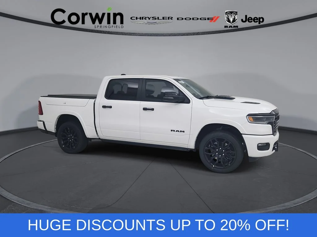 New 2026 Bright White Clear-Coat Exterior Paint RAM Limited image 1