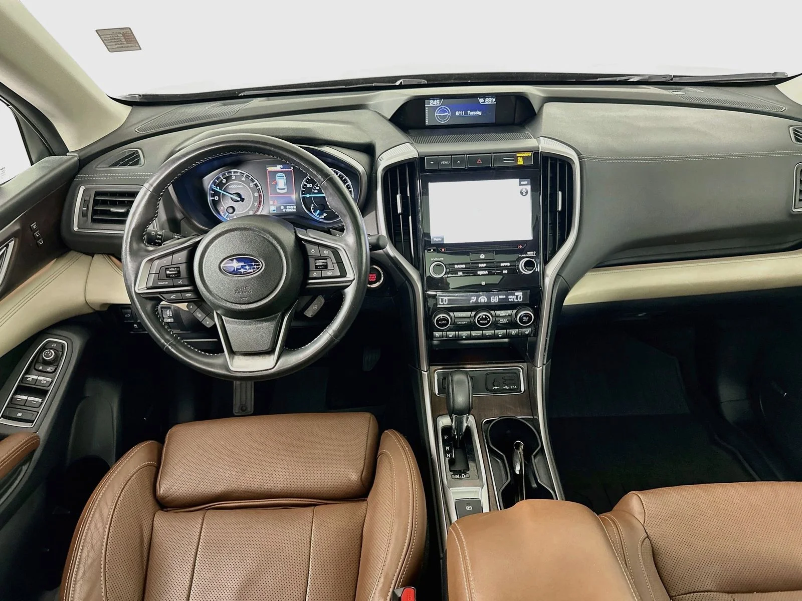 Used 2021 Magnetite Gray Metallic Subaru Touring image 25