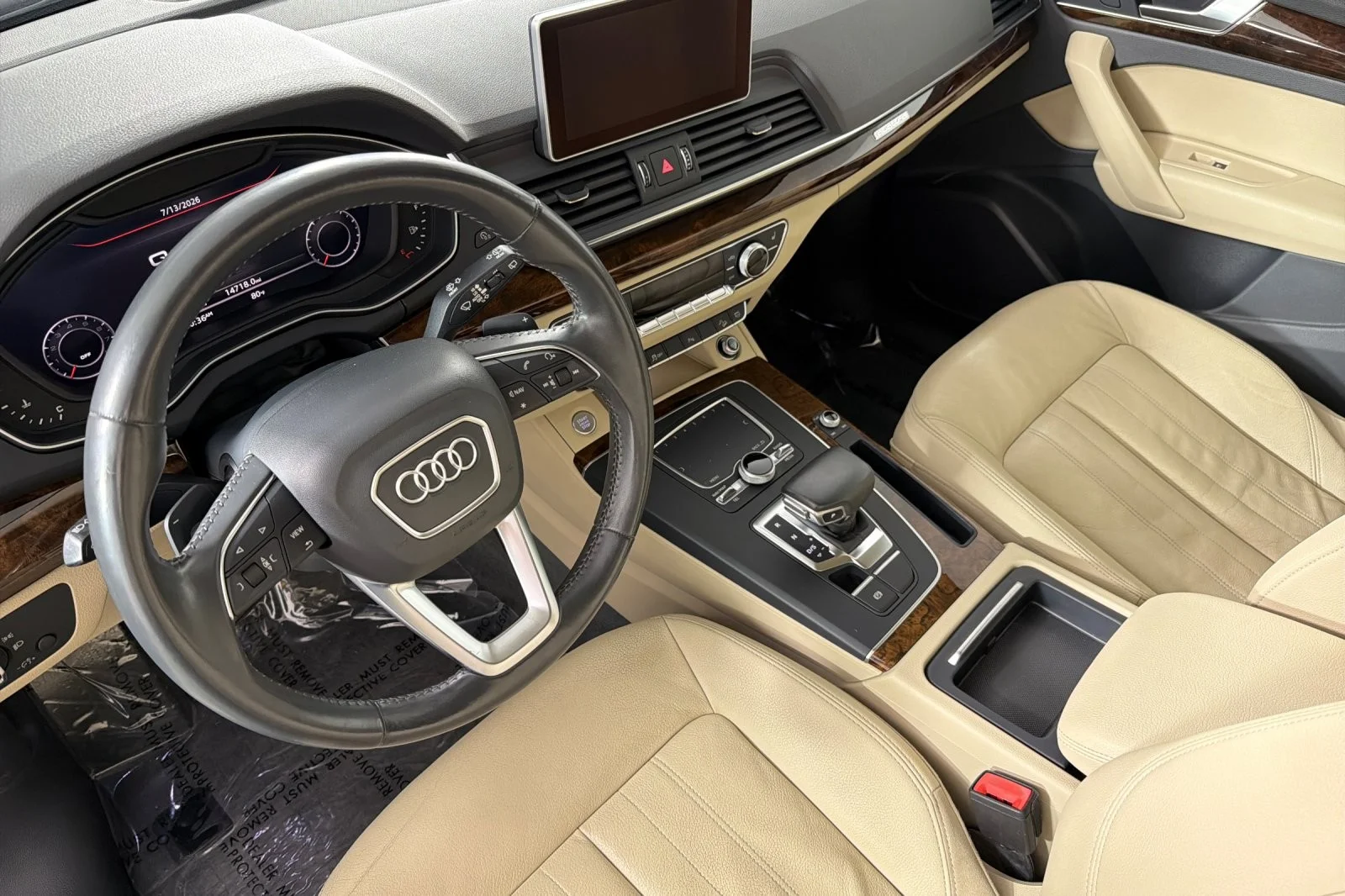 Used 2018 Moonlight Blue Metallic Audi 2.0 TFSI Premium Plus image 9