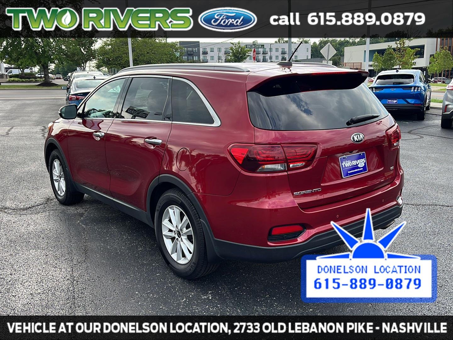 Used 2020 Passion Red Kia LX image 6