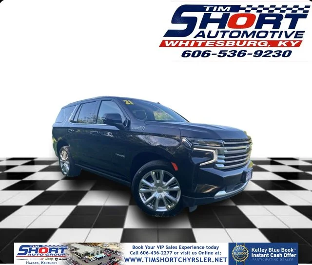 Used 2021 Black Chevrolet High Country image 1