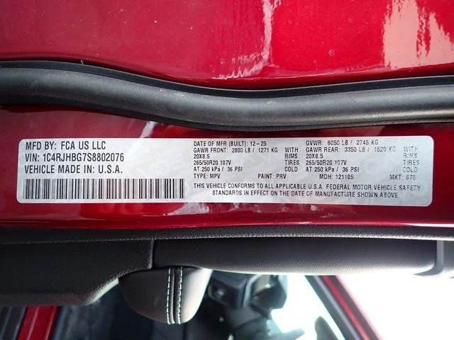 New 2025 Red Jeep Limited image 17