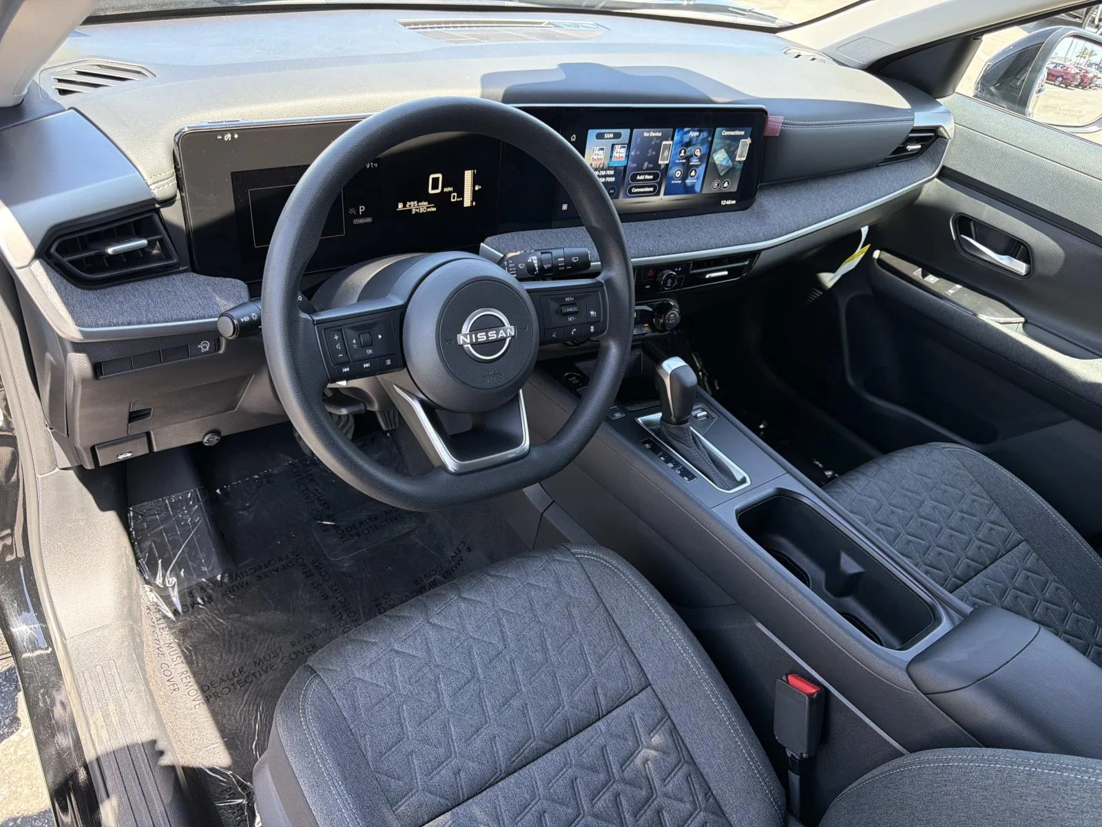 Used 2026 SUPER BLACK Nissan SV image 8