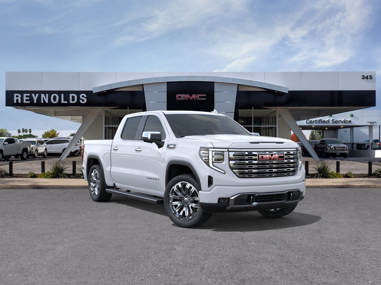 New 2026 Glacier White Tricoat GMC Denali image 1