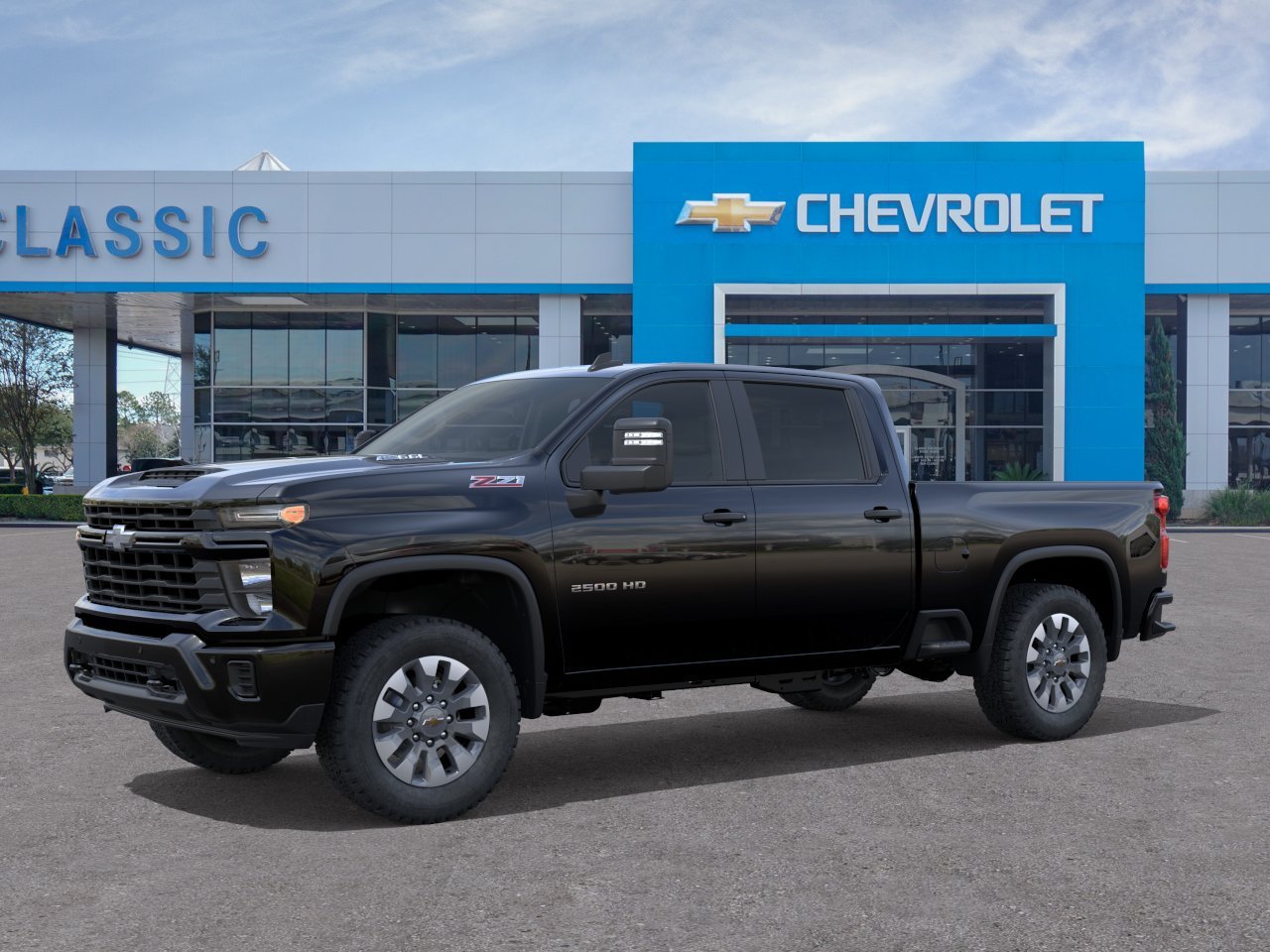 2026 Chevrolet Silverado 2500 HD Custom Black at Mac Haik Chevrolet