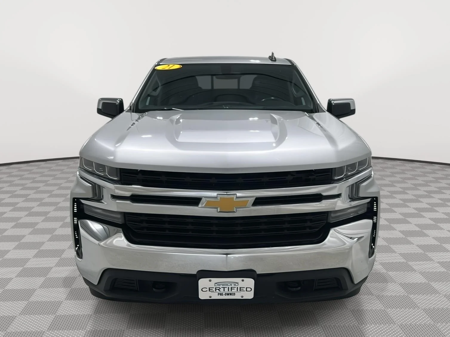 Used 2021 SILVER ICE METALLIC Chevrolet LT image 8