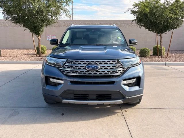 Certified Used 2021 Blue Ford Limited image 3