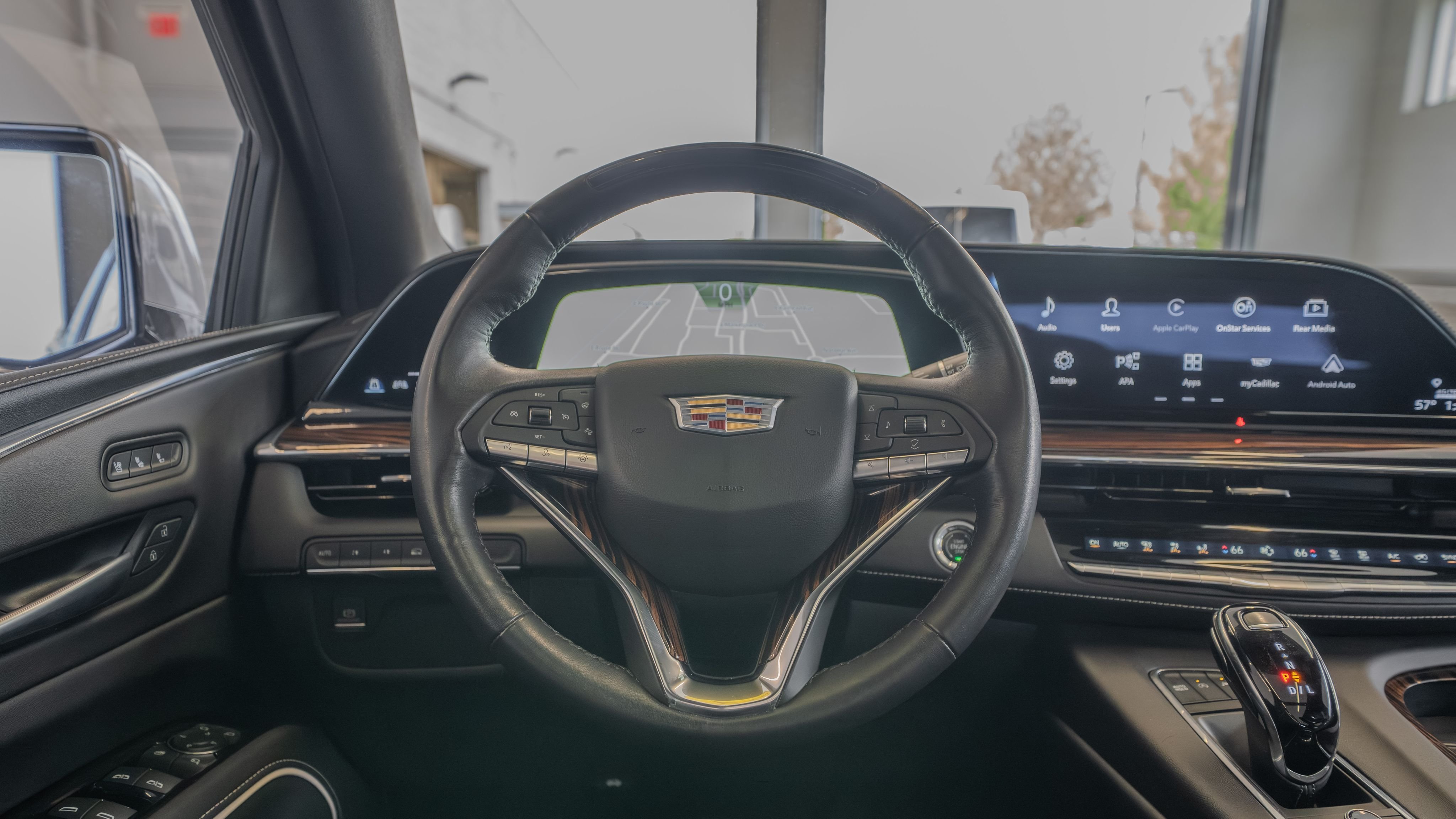 Used 2023 Crystal White Tricoat Cadillac Premium Luxury image 9