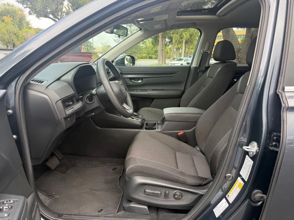 Used 2024 Meteorite Gray Metallic Honda EX image 9