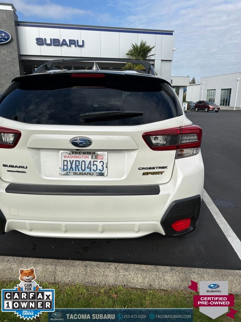 Used 2021 White Subaru Sport image 3