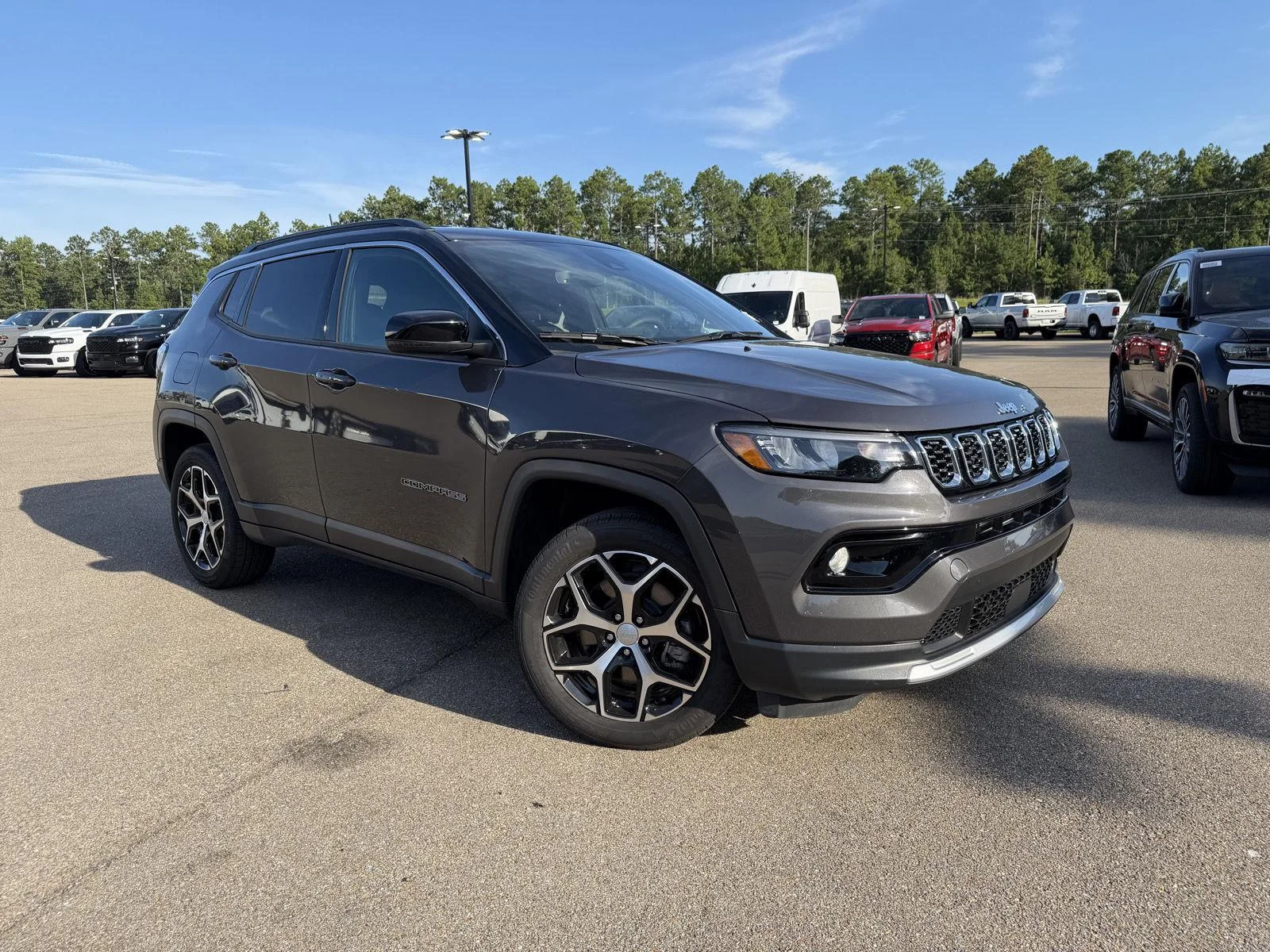 Used 2024 Baltic Gray Metallic Clearcoat Jeep Limited image 3