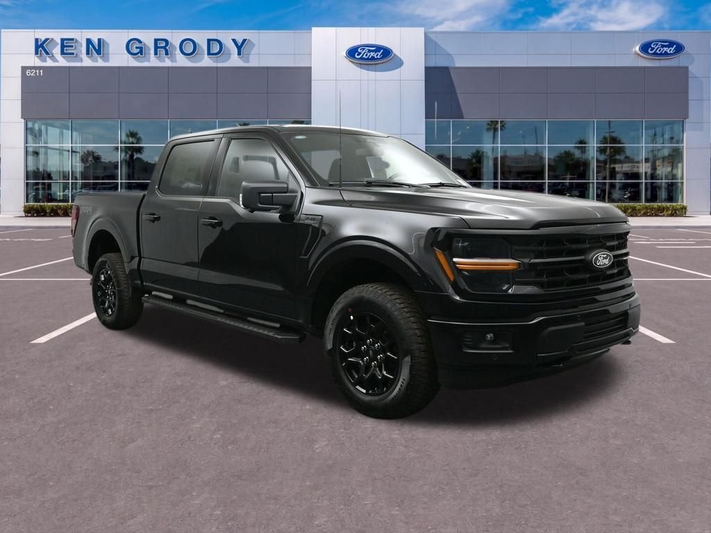 New 2026 Agate Black Metallic Ford XLT image 1