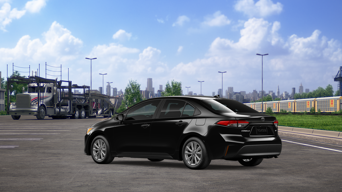 New 2026 Midnight Black Metallic Toyota LE image 19