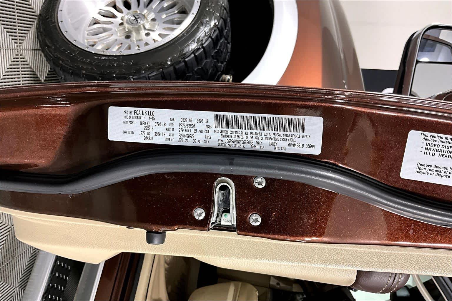 Used 2015 Western Brown Ram Laramie image 33