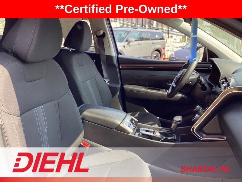 Certified Used 2023 Blue Hyundai SEL image 16