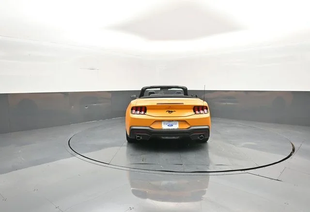 New 2026 Orange Fury Metallic Tri-coat Ford EcoBoost® Premium Convertible image 6