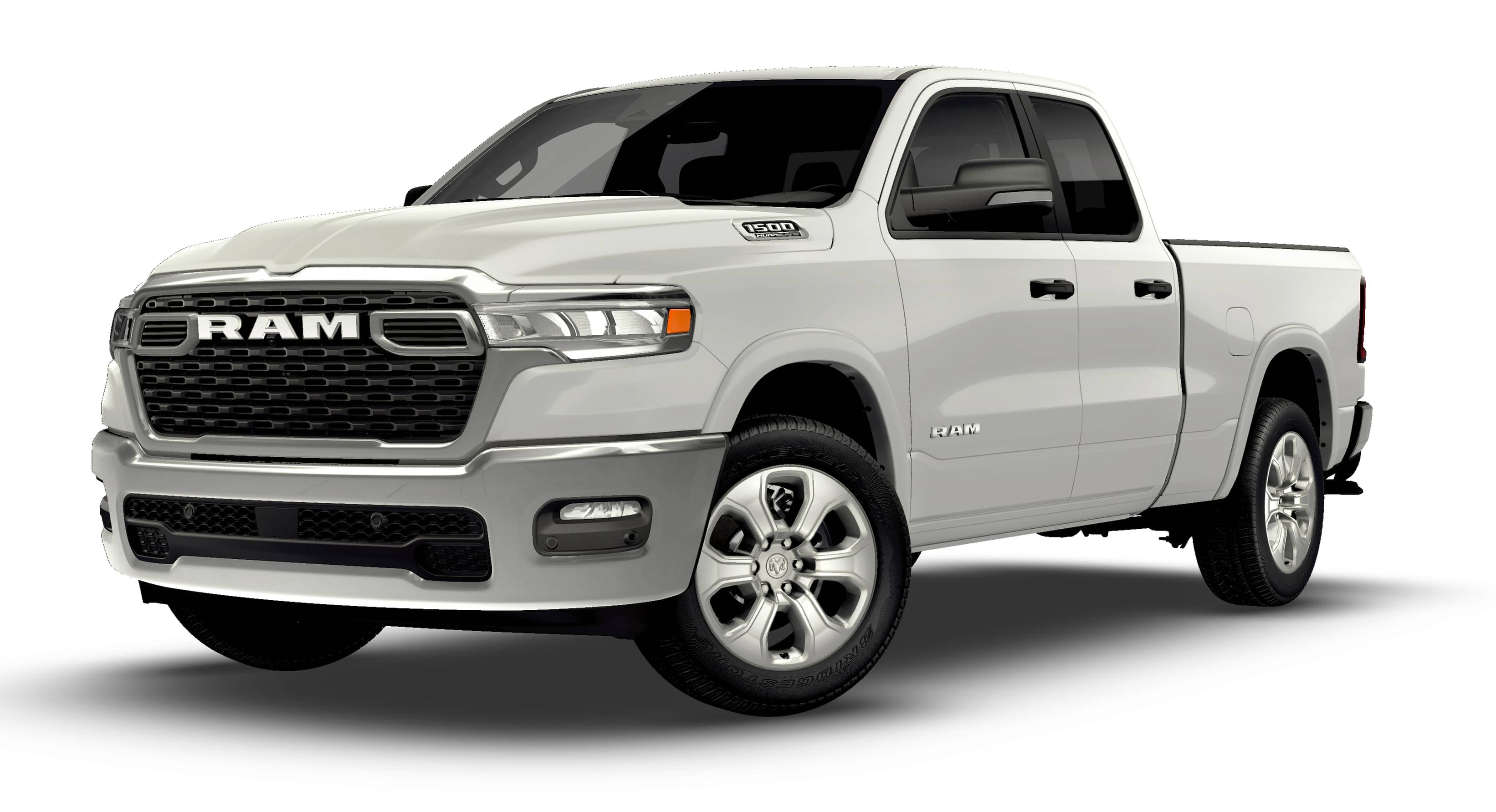 New 2026 Bright White Clear-Coat Exterior Paint RAM BIG HORN image 1