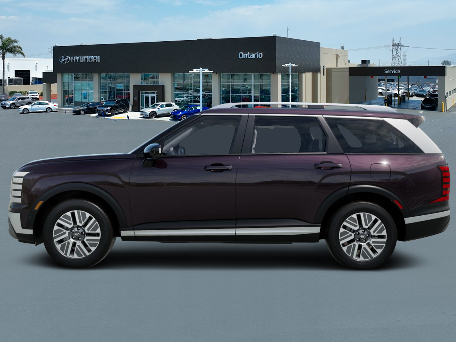 New 2026 Red Hyundai SEL Premium image 3
