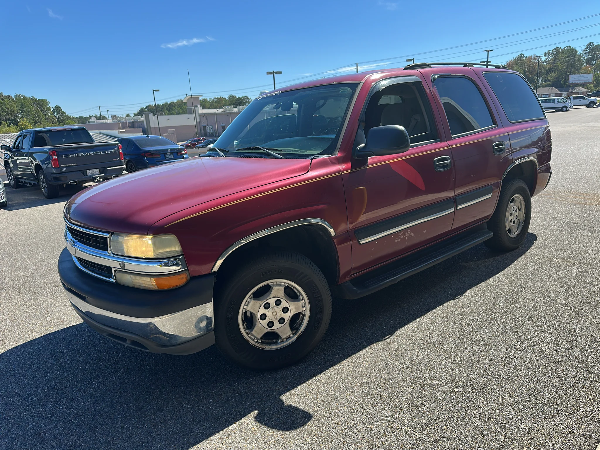 Used 2004 Sport Red Metallic Chevrolet LS image 1