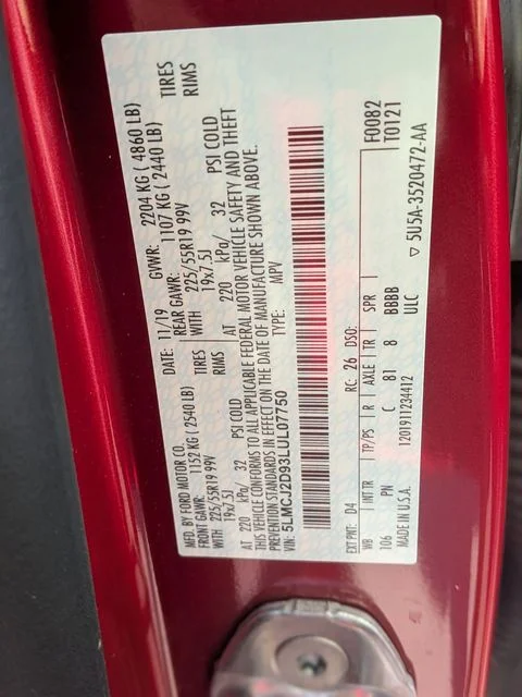 Used 2020 Red Lincoln Reserve image 41
