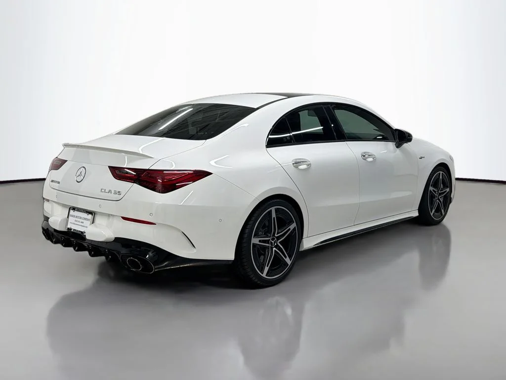 Used 2025 Polar White Mercedes-AMG CLA 35 AMG® image 9