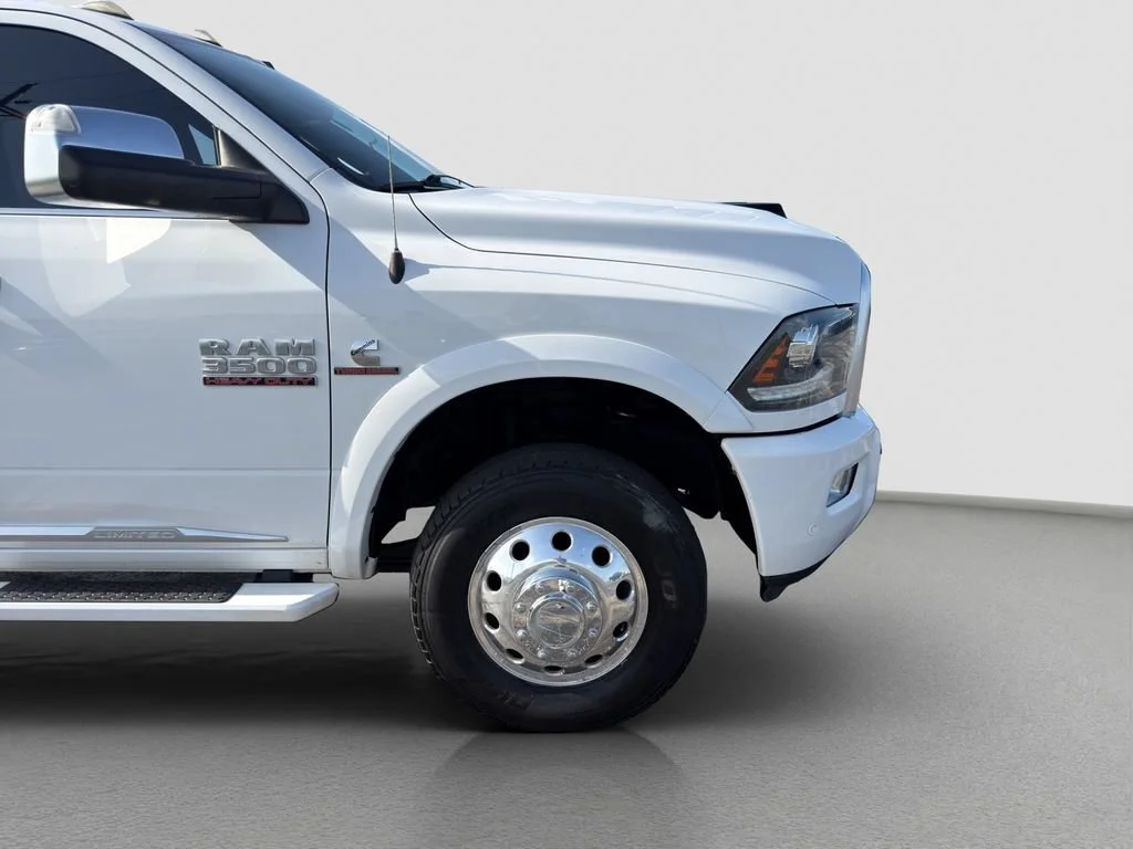 Used 2018 White Ram Limited Mega Cab 4x4 6