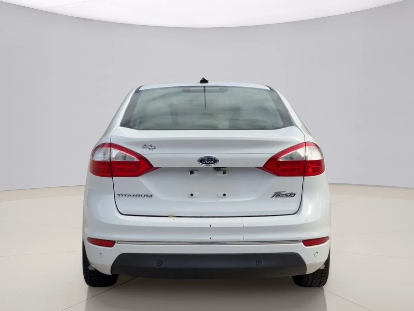 Used 2014 White Ford TITANIUM image 4