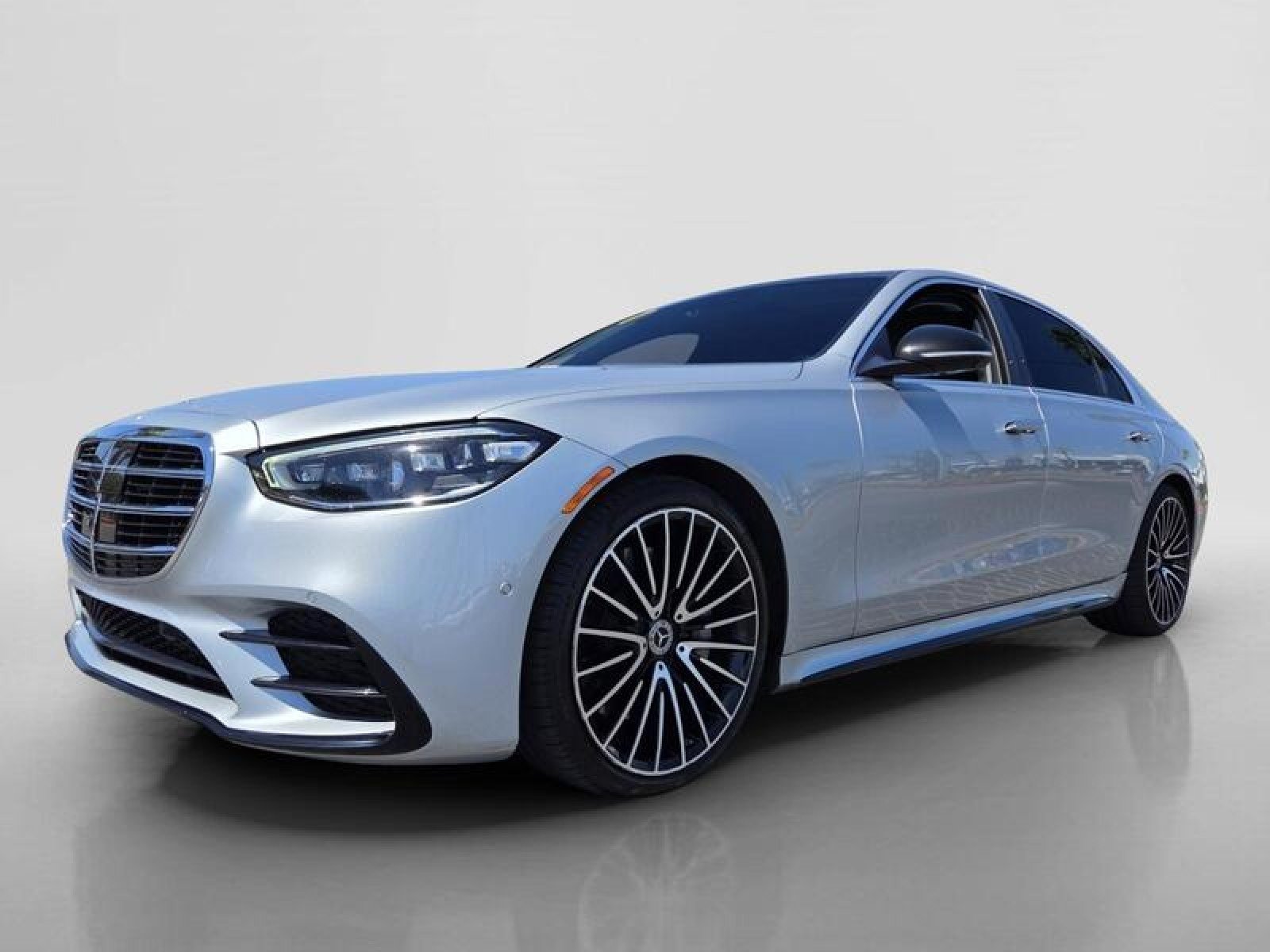 Certified Used 2021 Cirrus Silver Mercedes-Benz S 580 image 8