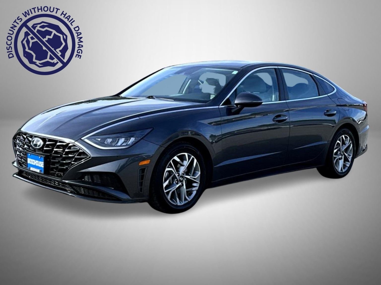Used 2021 Gray Hyundai SEL image 1