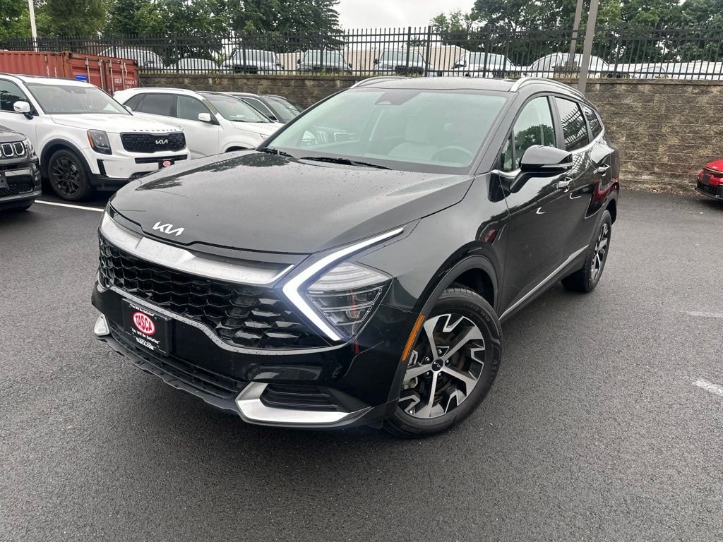 Used 2024 Black Kia EX image 1